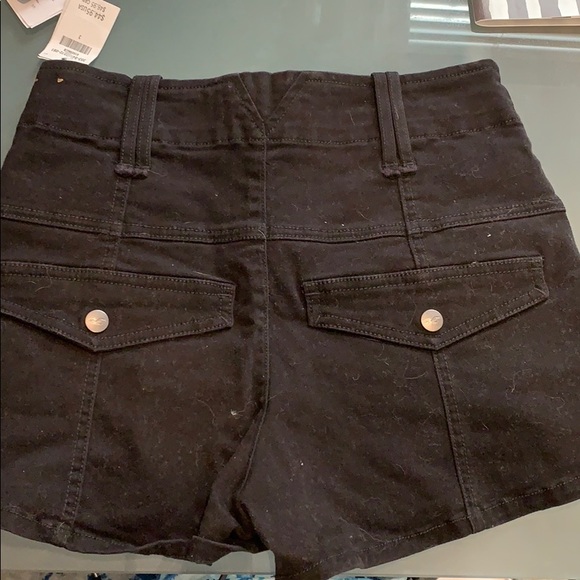 Hollister high waist short black stretchy size 3 - Picture 2 of 2
